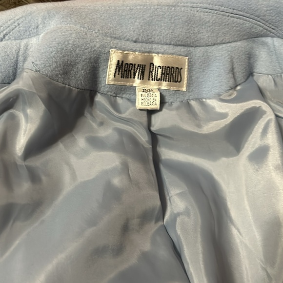 Marvin Richard’s Women’s Light blue Button up jacket Size M Like new condition - Picture 12 of 12